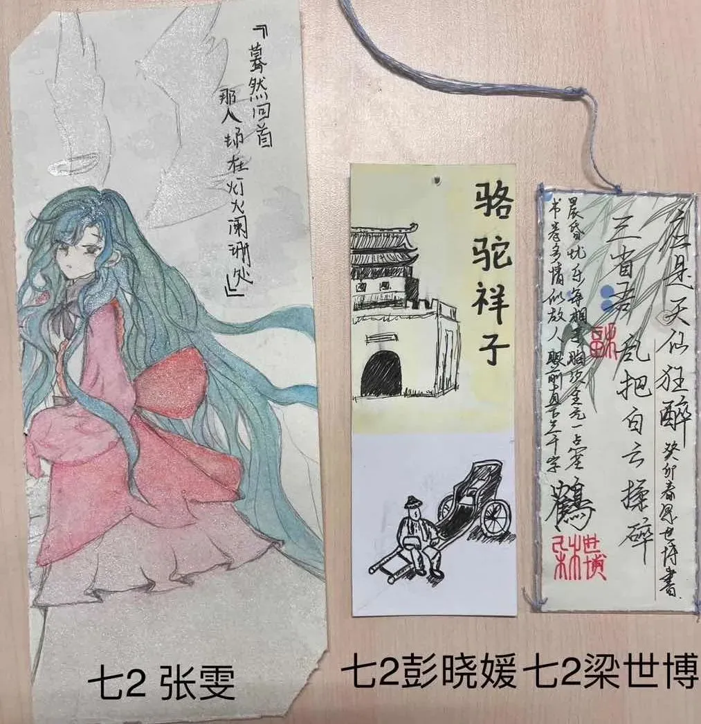 七年级同学从两本必读名著《骆驼祥子》,《海底两万里》,或者选择自己